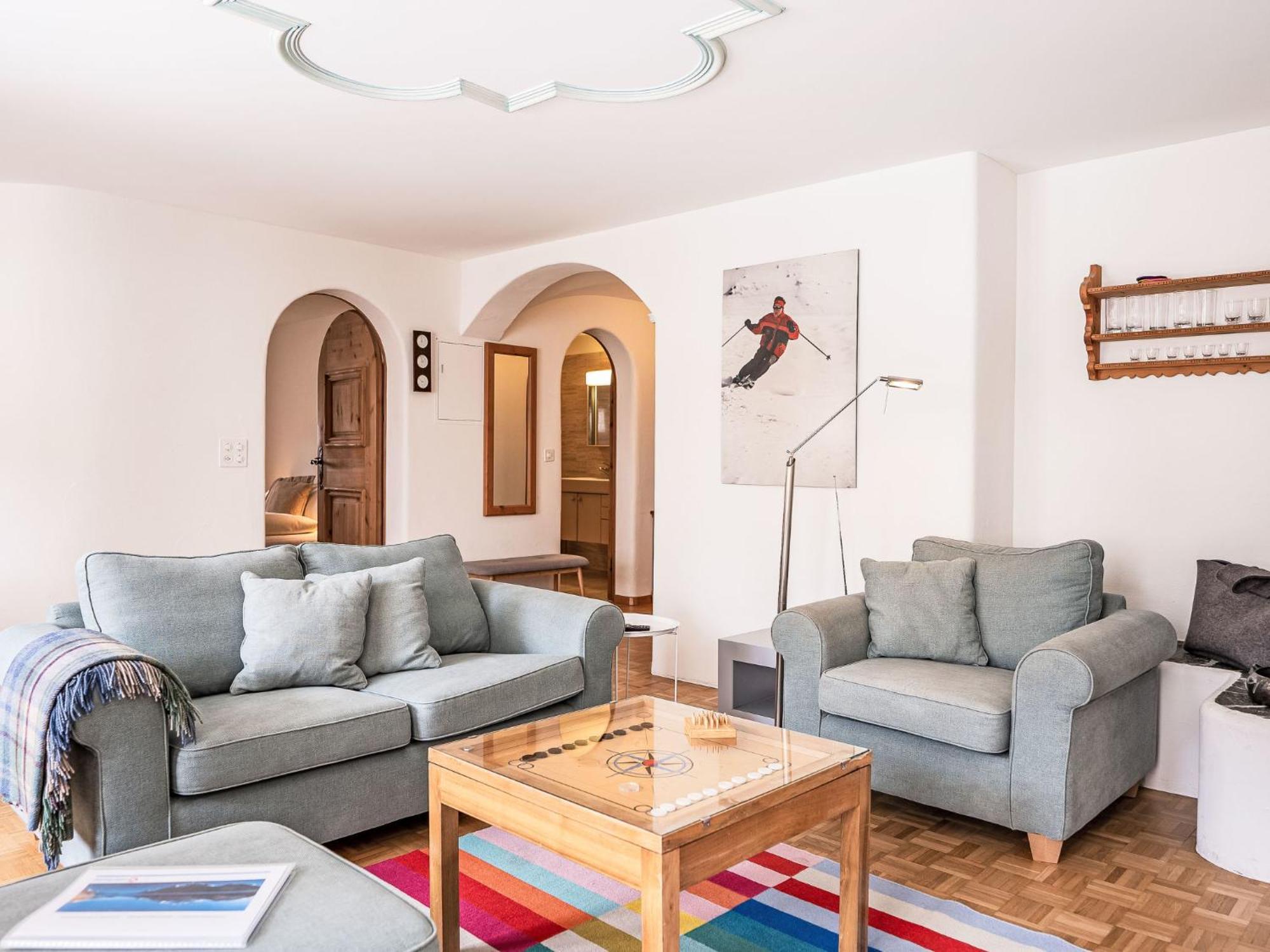 Apartment Chesa Mezzaun By Interhome Zuoz Eksteriør billede